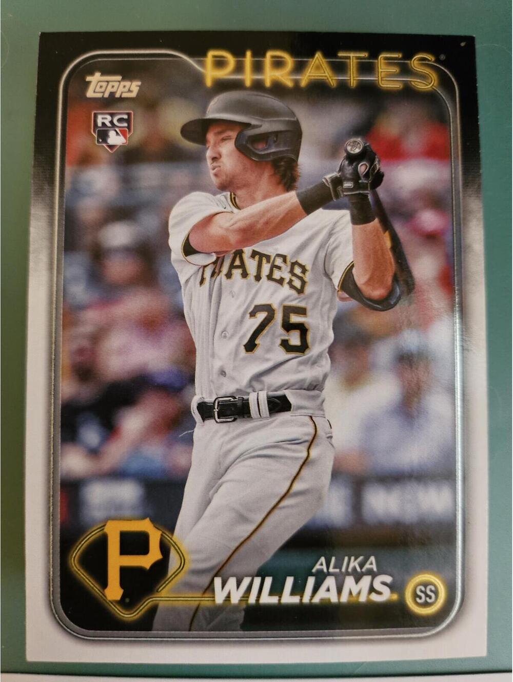 Alika Williams Pittsburgh Pirates 2024 Topps Rookie Card #265